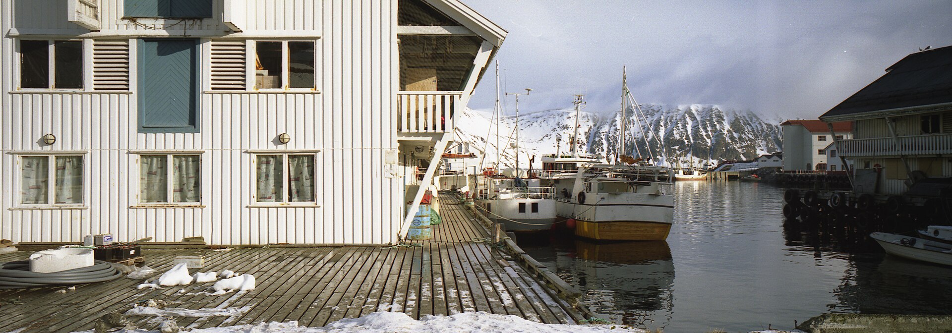 Honningsvåg harbour in Finnmark